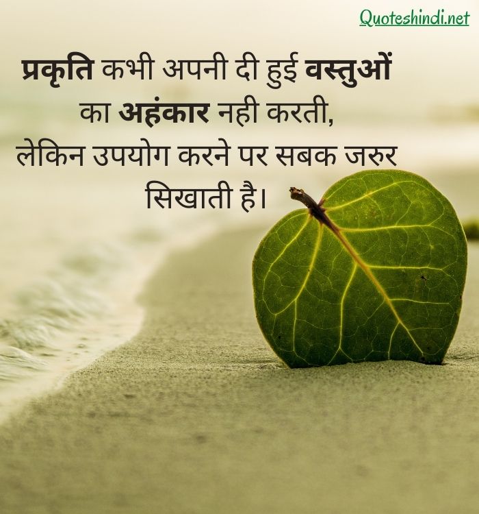 150+ Nature Quotes In Hindi | प्रकृति पर सुविचार हिंदी